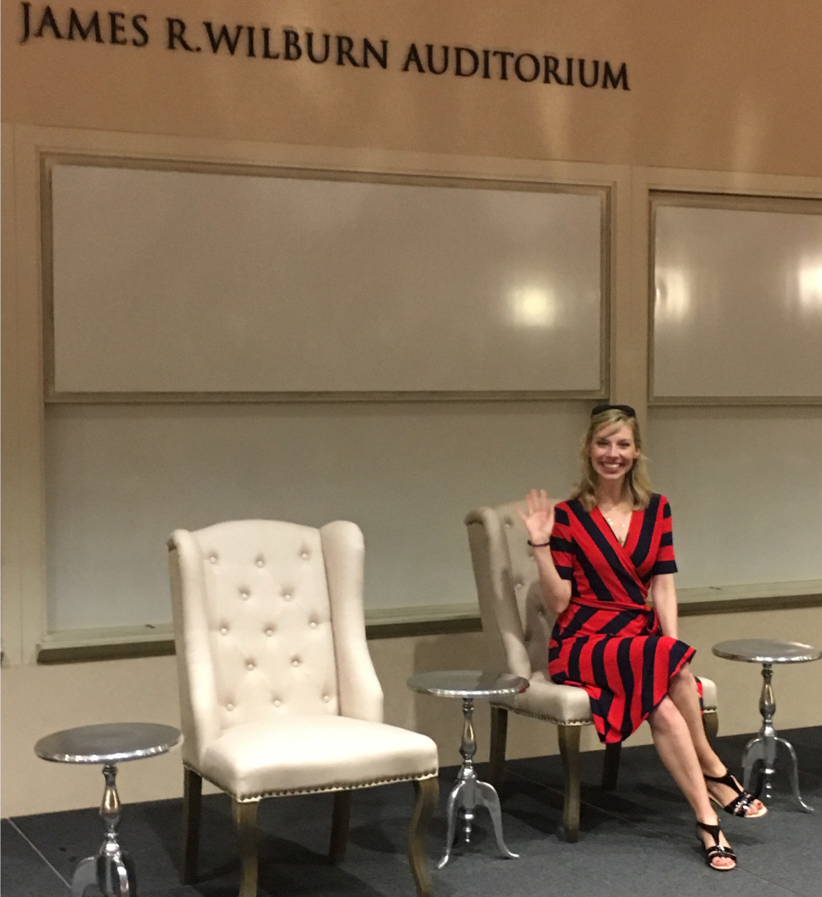 Katie Suggs at Pepperdine University Graziadio Building