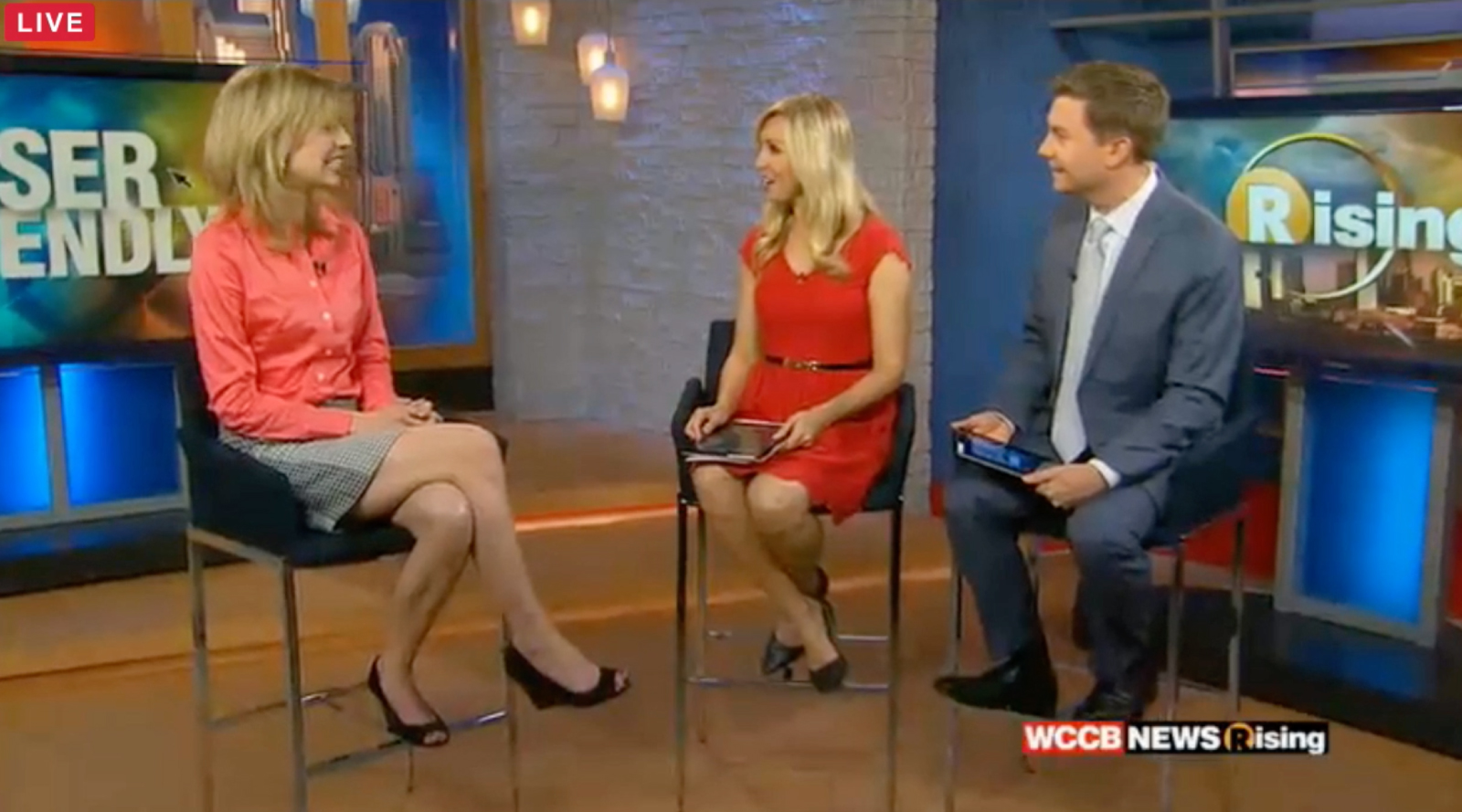 Katie Suggs featured on WCCB TV